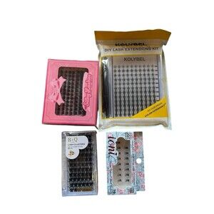 Bundle 4 Packs of Eyelash Lash Clusters Strands Extensions Ioni +